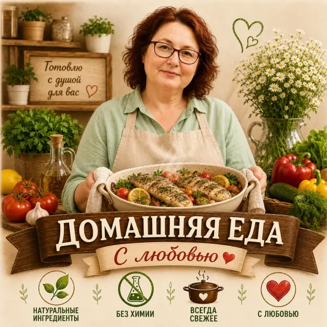 Домашняя еда с любовью