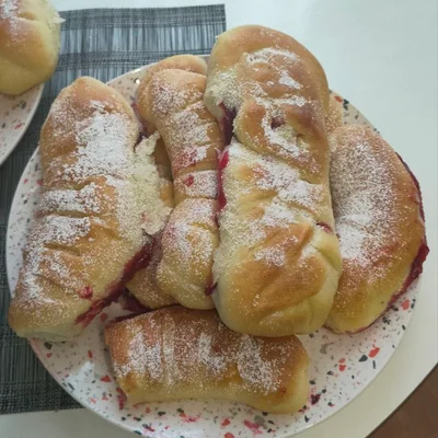 Булочки с джемом