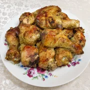Куриная голень в собственном соку