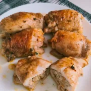 Куриные рулетики