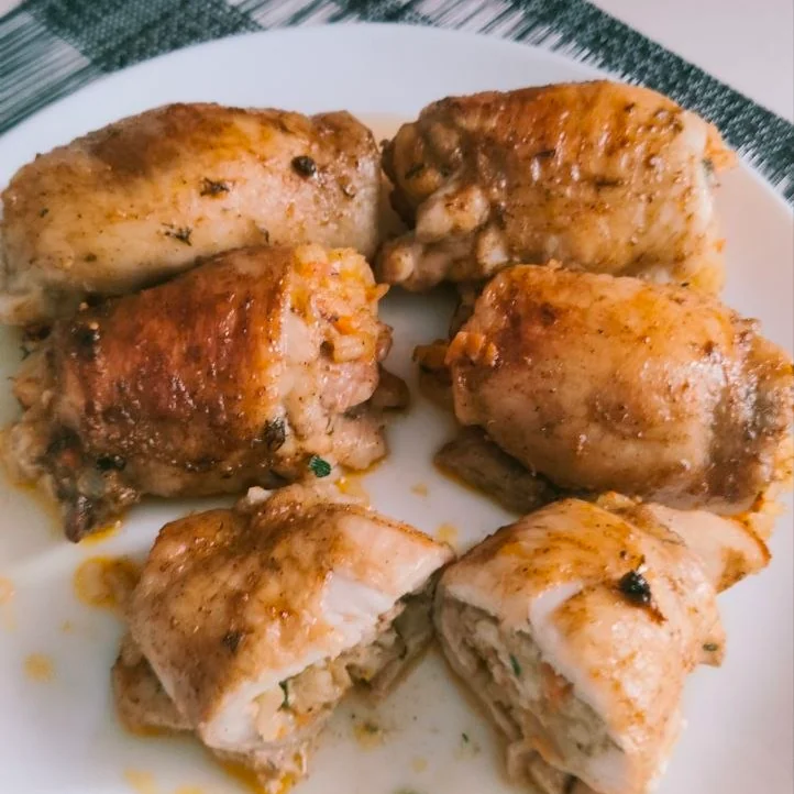 Куриные рулетики