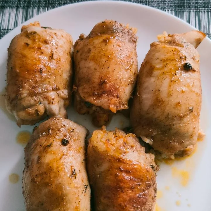 Куриные рулетики